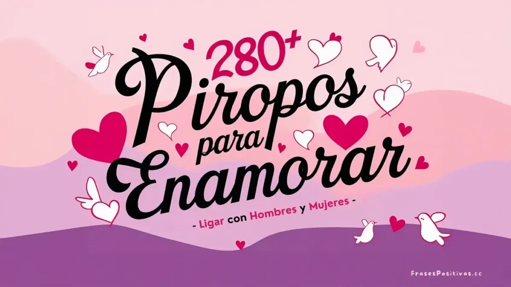 280+ Piropos Románticos: Ligar con Hombres / Mujeres ¡Infalibles!