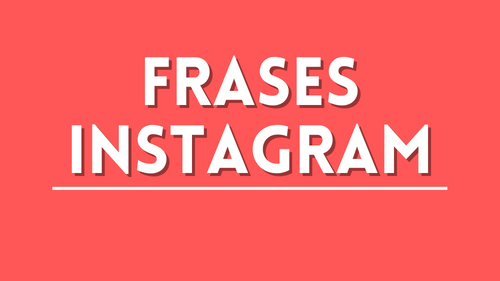70+ Frases para Instagram: Imágenes y frases para pies de foto y posts -  Frases Positivas