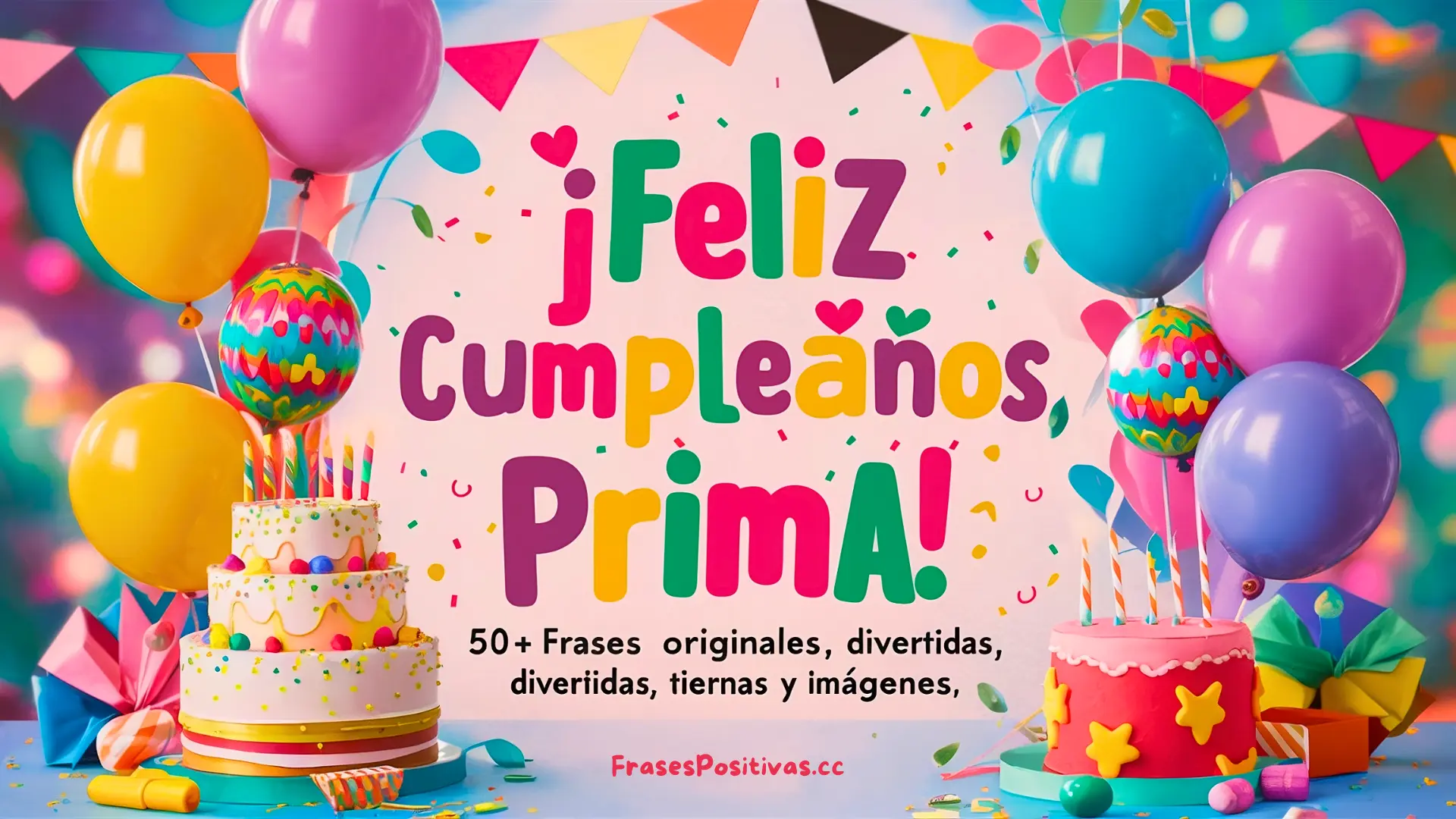 ¡Feliz Cumpleaños, Prima! 100+ Frases Originales, Bonitas, y Mas