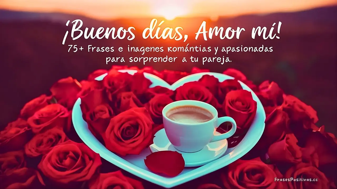 ¡Buenos Días, Mi Amor! 101+ Frases y Imágenes Románticas para Parejas