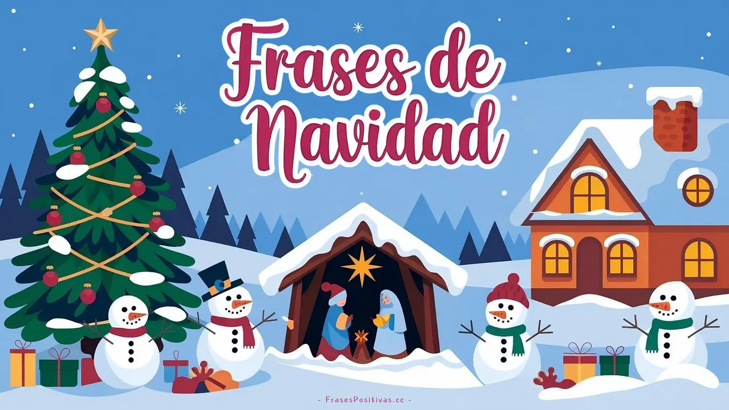 70+ Frases de Navidad Bonitas para Dedicar Amor, Alegría + Fotos